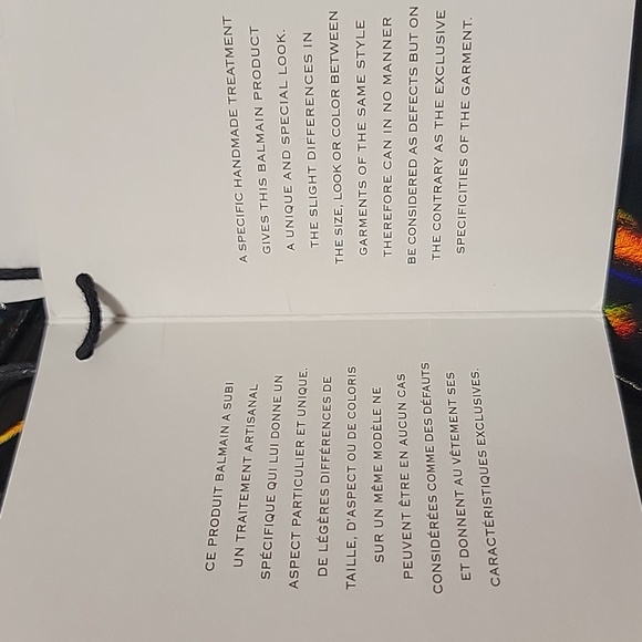 $1050 BALMAIN Holographic Pant Size 36 US 4 - Picture 7 of 13